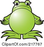 A gonosz szőke hercegné büdös béka képét öltötte.